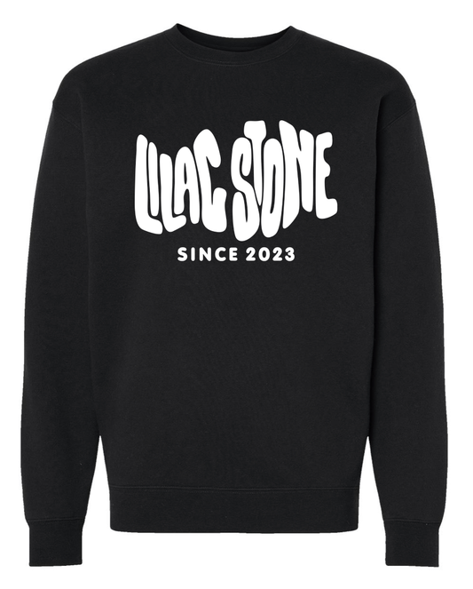 Black LS Crewneck