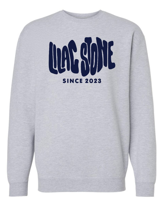 Authentic Blue LS Crewneck